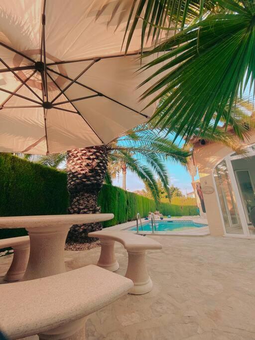 Impresionante Villa Con Piscina - Oliva Nova Eksteriør bilde