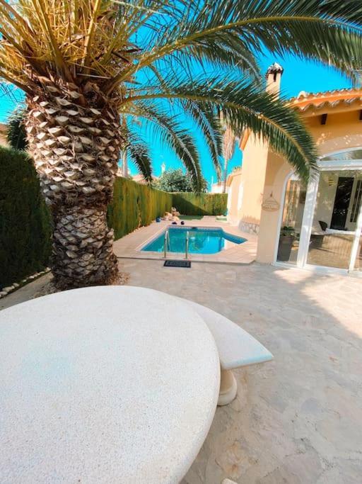 Impresionante Villa Con Piscina - Oliva Nova Eksteriør bilde